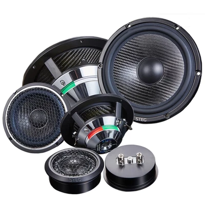 $1130.62 • Buy STEG 3-Way MSS-Set: MSS1 25mm Tweeter + MMS3 10cm + MSS6 16,5cm Midrange 4Ohm