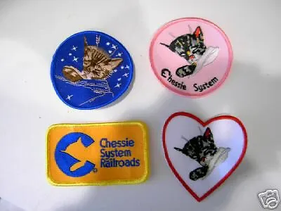 Chessie Cat Embroidered Patches • $32.47