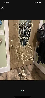 Metal Wire Dress Form Mannequin Display Stand Decorative • $95