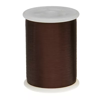 42 AWG Gauge Plain Enamel Copper Magnet Wire 1.0 Lbs 51313' 0.0027  105C Brown • $69.71