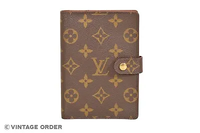 Louis Vuitton Monogram Agenda PM Diary Cover Organizer R20005 - YI00125 • $130.50