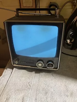 Sony Solid State 9  -11’’ Color Retro TV WORKS • $35