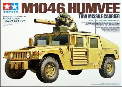 Tamiya 35267 1/35 Scale M1046 Humvee Tow Missile Carrier Plastic Model Kit • $45.03