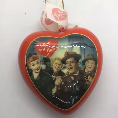 I Love Lucy Heart Ornament 2006 CBS California Here We Come Desi Fred Ethel NIB • $12.96