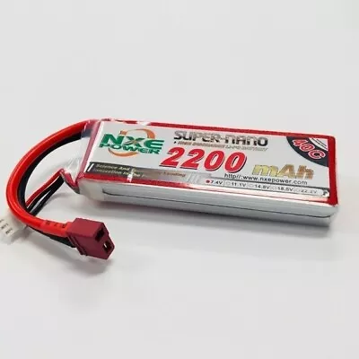 7.4V 2200mAh LiPo Battery Pack With Deans Connector • $34.95