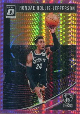 2018-19 Optic Prizms Hyper Pink Rondae Hollis-jefferson Raptors Parallels B1302 • $2.97