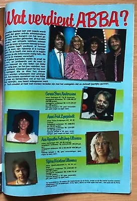 ABBA Shakin Stevens Pink Floyd Fleetwood Mac Cure   Joepie 1981 Belgium Magazine • £7.99