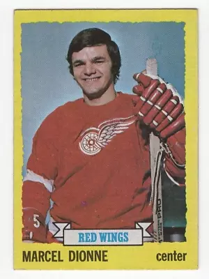 1973-74 Topps Hockey Card #17 Marcel Dionne  - Detroit Red Wings • $4.99