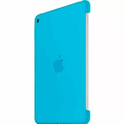 Official APPLE IPad Mini 4 Silicone Protective Rear Case BLUE  MLD32ZM/A • £9.99