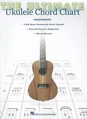 The Ultimate Ukulele Chord Chart: Ukulele Series By Hal Leonard Publishing Corpo • $18.57