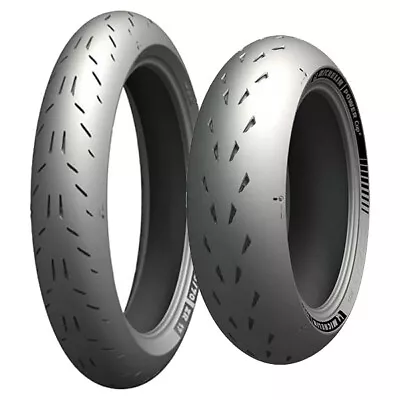 Tyre Pair Michelin 110/70-17 Power Cup Evo + 200/55-17 Power Cup 2 Evo • $615.13