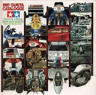 Electronic Publication (PDF) Tamiya Catalogue From 1987 • £2.50