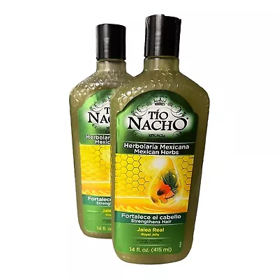 2- Pack Tio Nacho Mexican Herbs Strengthening Shampoo 14oz • $16.20