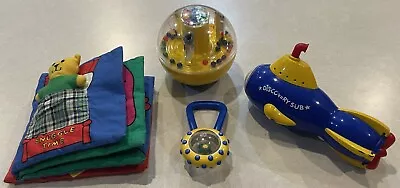 Vintage Discovery Toys: Kaleidoscope Ball Submarine Snuggle Time Activity Book • $6