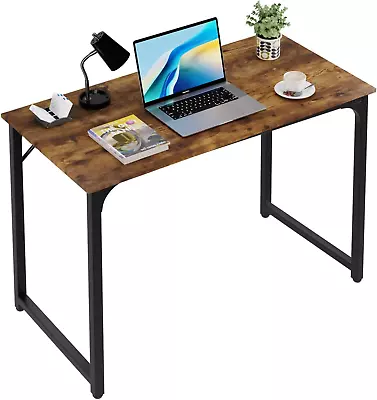 Computer Desk 39'' Modern Writing Desk Simple Study Table Industrial Office D • $50