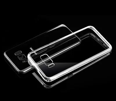 $2.93 • Buy Galaxy S8 / S8 Plus Case, Slim Liquid Crystal Soft Cover Samsung