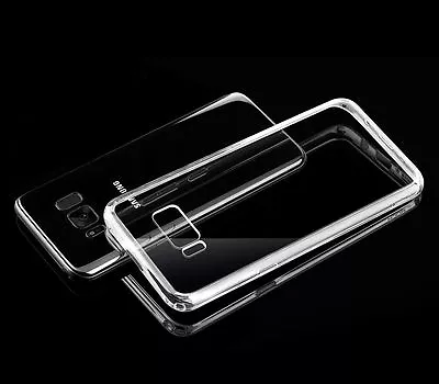 Galaxy S8+ S8 Plus Case Slim Liquid Crystal Soft Cover Samsung • $3.95