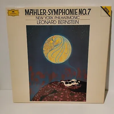 DGG DIGITAL BOX SET 419211-1 2LP Mahler Symphony 7 Bernstein NM!! • $16.50