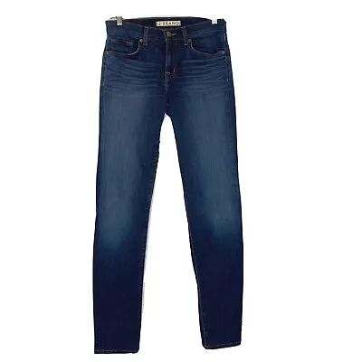 J Brand Women's Size 27 Slim Boot Cut Mid Rise Dark Wash Blue Jeans 29 X 32 • $29.99