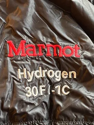 Marmot Hydrogen Sleeping Bag 30F Left Zip Long - NWT - Never Used • $259