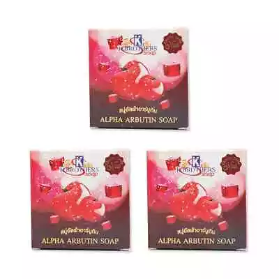 4X  K.brother Alpha Arbutin Soap Whitening Bright Face And Skin 60g • $30