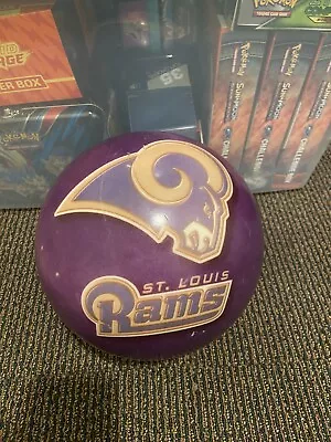 Bowling Ball Brunswick Viz-A-Ball RARE NFL ST. Louis RAMS Miller Light 15 Pounds • $19.99