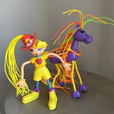 Betty Spaghetty Horsin' Around Dakota Horse Doll Cow Girl 1990s Toy Line • $71.20