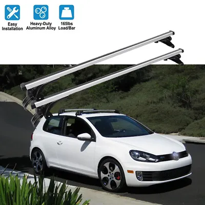48  Aluminum Car Top Roof Rack Cross Bar Luggage Carrier For Volkswagen Golf US • $159.86