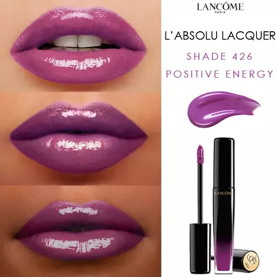 Lancôme L'Absolu Lacquer Long-Lasting Liquid Lipstick - 426 POSITIVE ENERGY - • $18.95