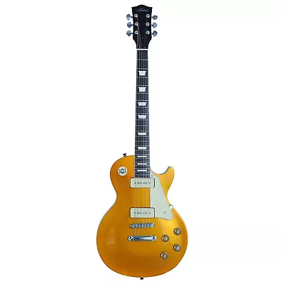 $419 • Buy Artist LP59GT90 Les Paul Electric Guitar Gold Top With P90 Style Pickups CoilTap
