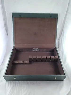 Vintage Gorham With Pacific Silver Cloth Silverware Flatware Case Box Green 1951 • $34.95