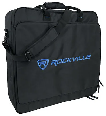 Rockville MB2020 DJ Gear Mixer Gig Bag Case 20.5  X 20.5  X 6  • $49.95
