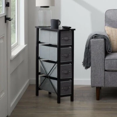 $17.99 • Buy 4 Drawer Dresser/Storage Organizer - Bedroom Furniture Storage AAAAA
