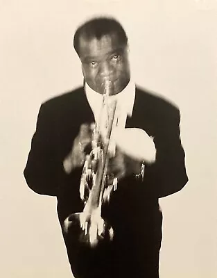 $99 • Buy RICHARD AVEDON💋  1955 Louis Armstrong 💋Vintage Printing  Matted Drymounted