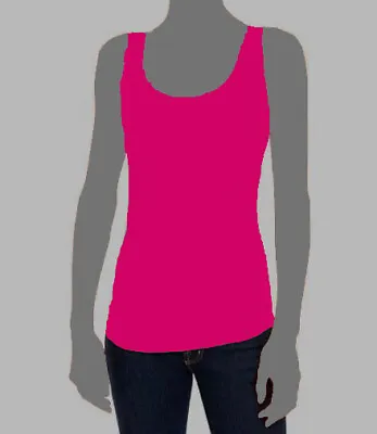 $95 Majestic Paris Women's Pink Sleeveless Scoop Neck Tank Top Size 1 • $30.78