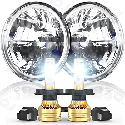 7'' Round Led Headlights FOR 1953-1957 Chevrolet Bel Air/150/210 Impala Ford • $132.59