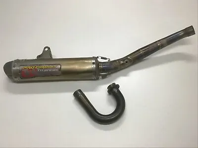 2004 Honda Crf250r Pro Circuit Ti-4 Exhaust System Silencer Header Head Mid Pipe • $459.99