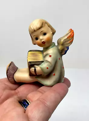 Vintage Goebel Hummel Angel With Accordion 2.5  Mini Candle Holder Figurine • $19.99