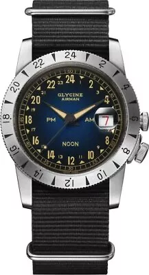 Glycine Men's GL0477 Airman Vintage 40mm Automatic Watch • $599