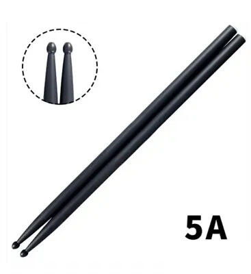 $20.34 • Buy Professional Drum Sticks 5A Carbon Fiber Drum Sticks For Dumb Drum Beginners