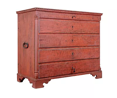 Late 18th Century Swedish Gustavian Painted Chest Of Drawers • $6496.50