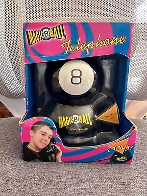 Vintage Magic 8 Ball Telephone  Mattel New With Box Wear Push Button Fortune • $20