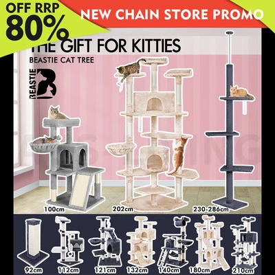 $45.85 • Buy Beastie Cat Tree Scratching Post Scratcher Tower Condo House Furniture Bed Stand