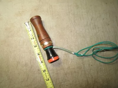 Vintage Duck Call Adjustable Game Call Ted Williams  Pat. # 2556388 Great Sound • $78.99