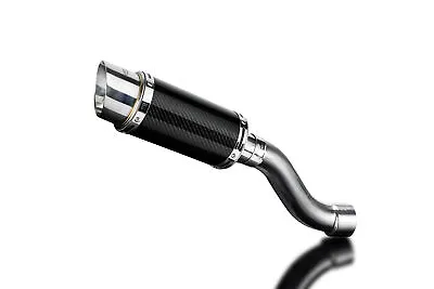 Ducati Monster 1200 & 821 Delkevic Slip On Mini 8  Carbon Round Muffer Exhaust • $334.99