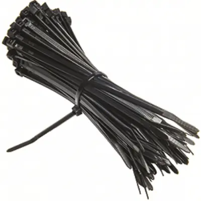 £2.69 • Buy Natural Black Nylon Cable Ties Zip Ties Wraps - Various Sizes - Packs Of 100