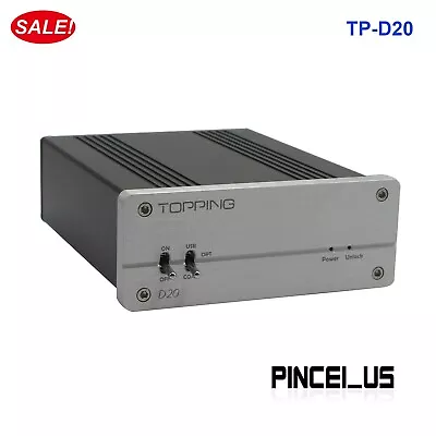 TOPPING TP-D20 24/96 High-Bit Multi-function Decoder USB Optical Coaxial DAC • $105