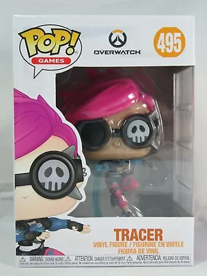 $30 • Buy Games Funko Pop - Tracer (Punk) - Overwatch - No. 495 - Free Protector