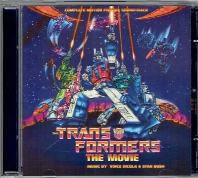 TRANSFORMERS: THE MOVIE Music By Vince DiCola & Stan Bush Complete 2 CD Set • $25