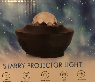 £20 • Buy LED Galaxy Star Moon Cloud Projector Night Light Starry Ocean Wave Lamp Remote